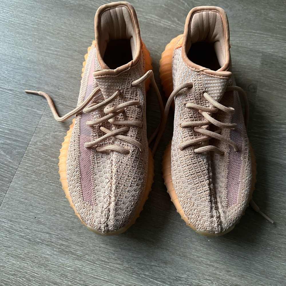 Yeezy Sneakers in Peach and Tan